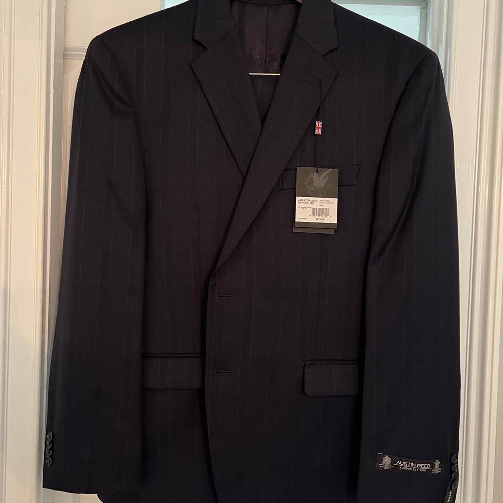 NWT Austin Reed navy two-piece suit